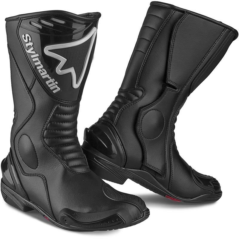 Stylmartin Diab Bottes de moto Noir 40