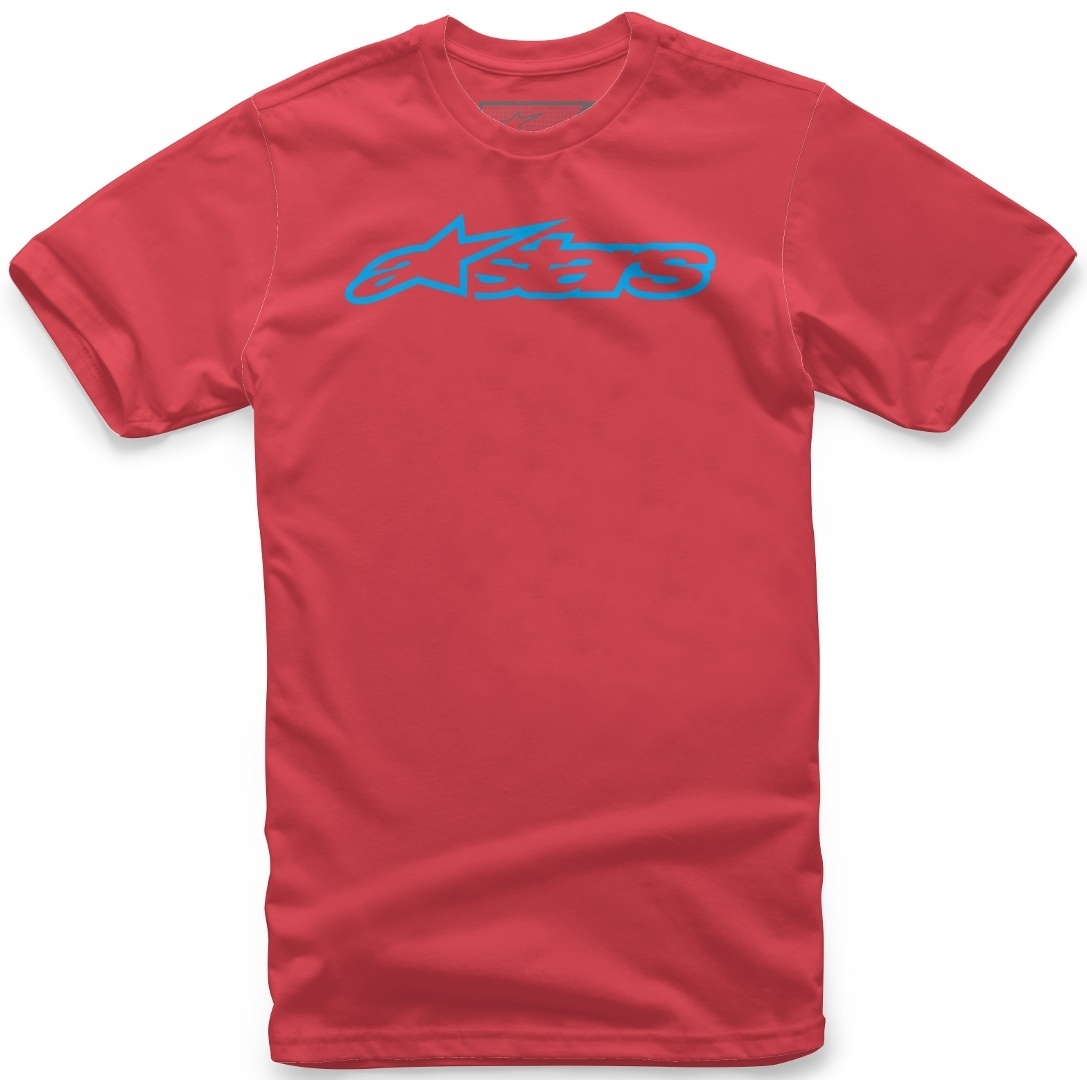 Alpinestars Blaze T-Shirt Rouge Bleu M