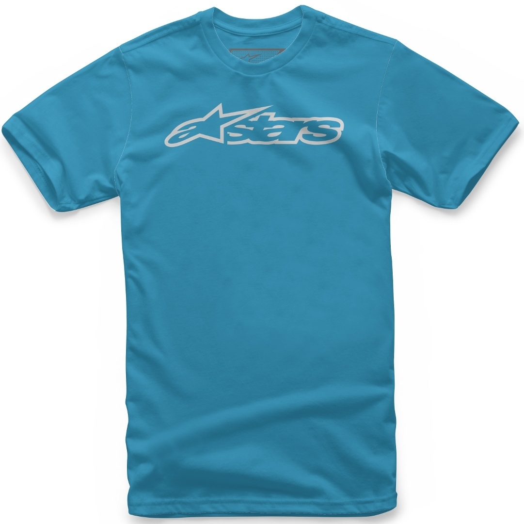 Alpinestars Blaze T-Shirt Gris Bleu S