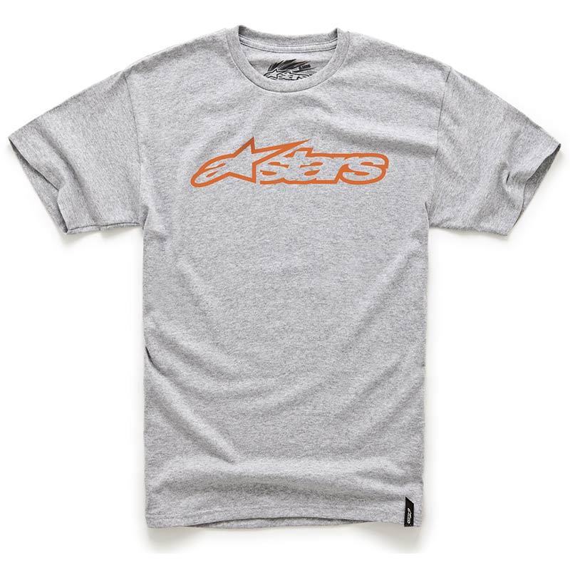 Alpinestars Blaze T-Shirt Gris Orange L