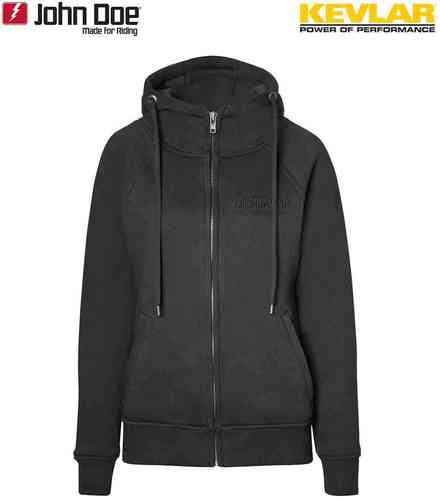 John Doe Ladies Hoodie Zwart john doe kopen in de aanbieding