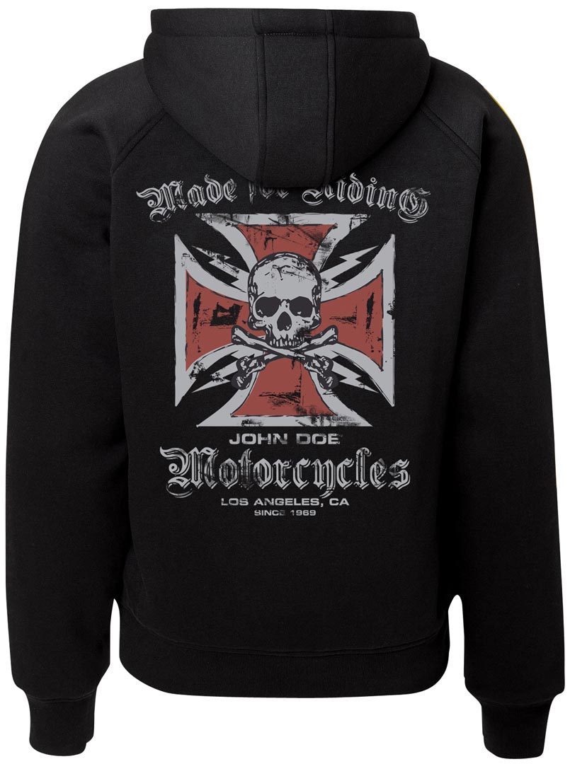 John Doe Hoodie Cross Noir S