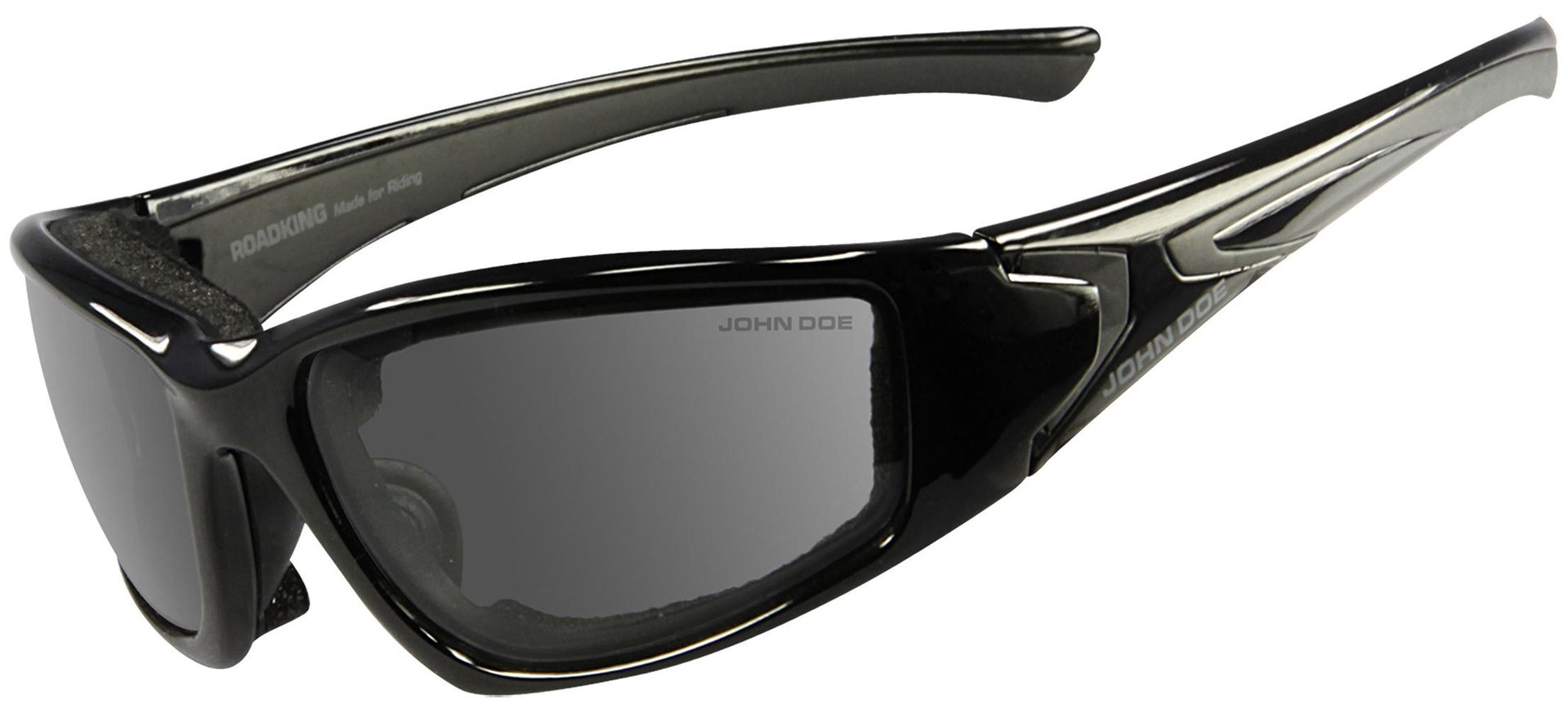 John Doe Roadking Photocromatic lunettes de soleil Noir unique taille