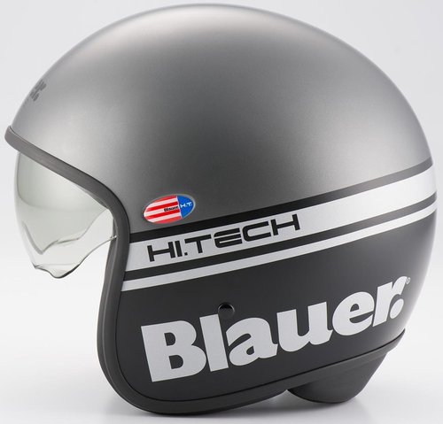 Blauer Pilot 11 Jet Helm Lichtgrijs Matt Grijs 2Xs blauer kopen in de aanbieding