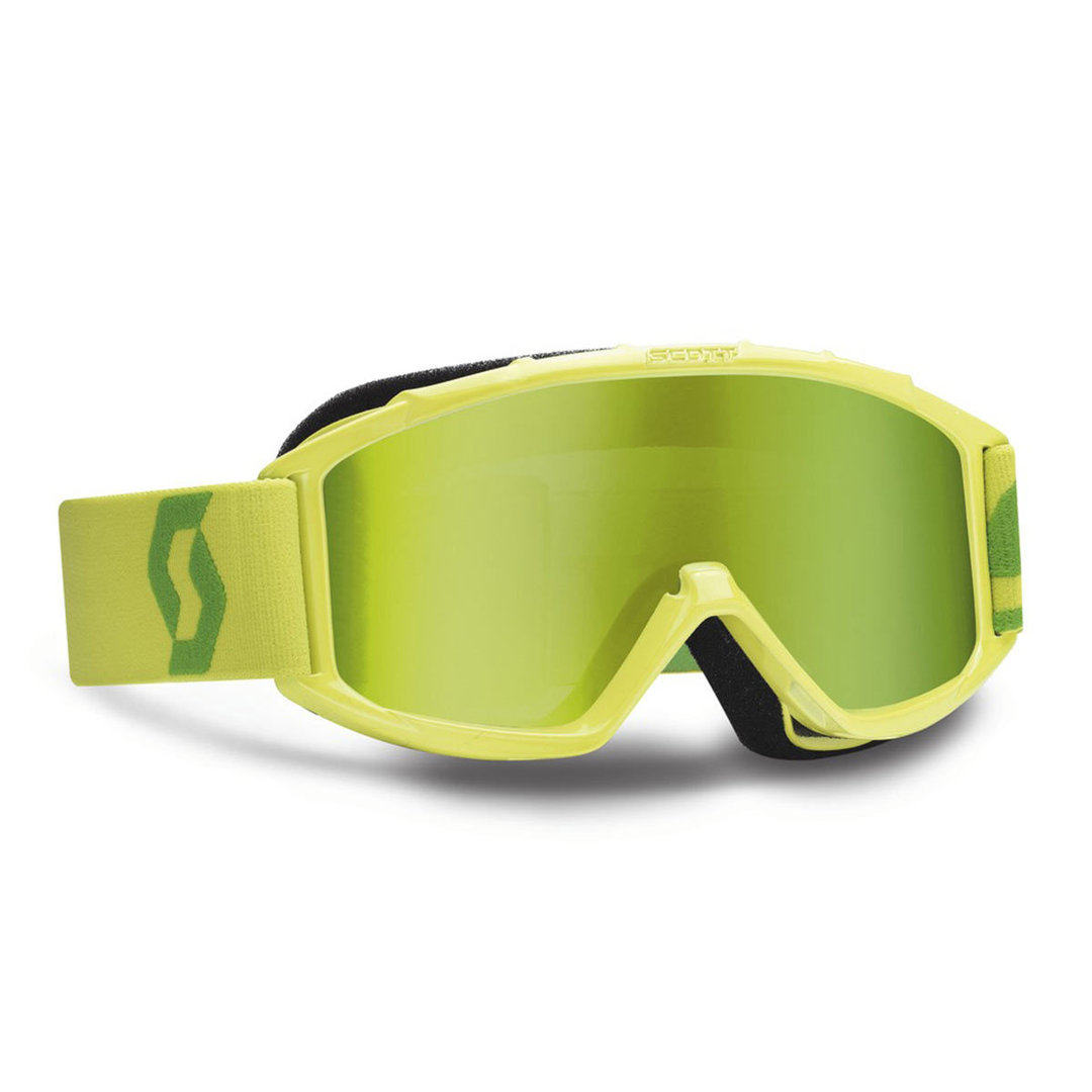 SCOTT 89Si Pro Chrome Works Enfants MX lunettes vert Jaune unique taille