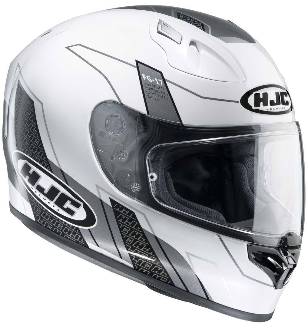 HJC FG-17 Zodd Casque Gris Blanc XL