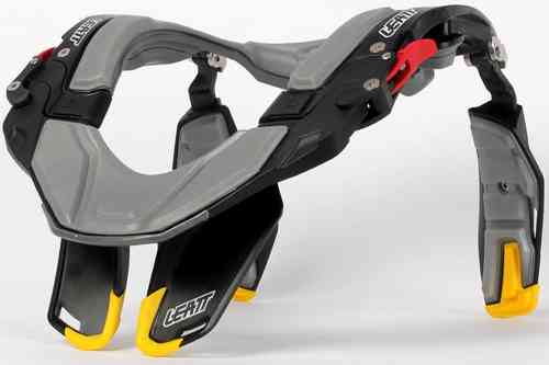 Leatt Stx Road Nek Brace Zwart Geel S leatt kopen in de aanbieding