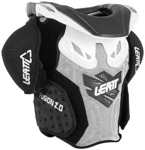 Leatt Fusion 20 Junior Kinderen Protector Vest Wit L Xl leatt kopen in de aanbieding