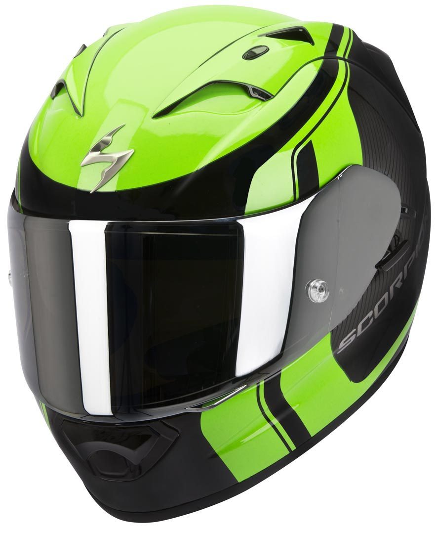 Scorpion Exo 1200 Air Stream Casque Noir Vert XS