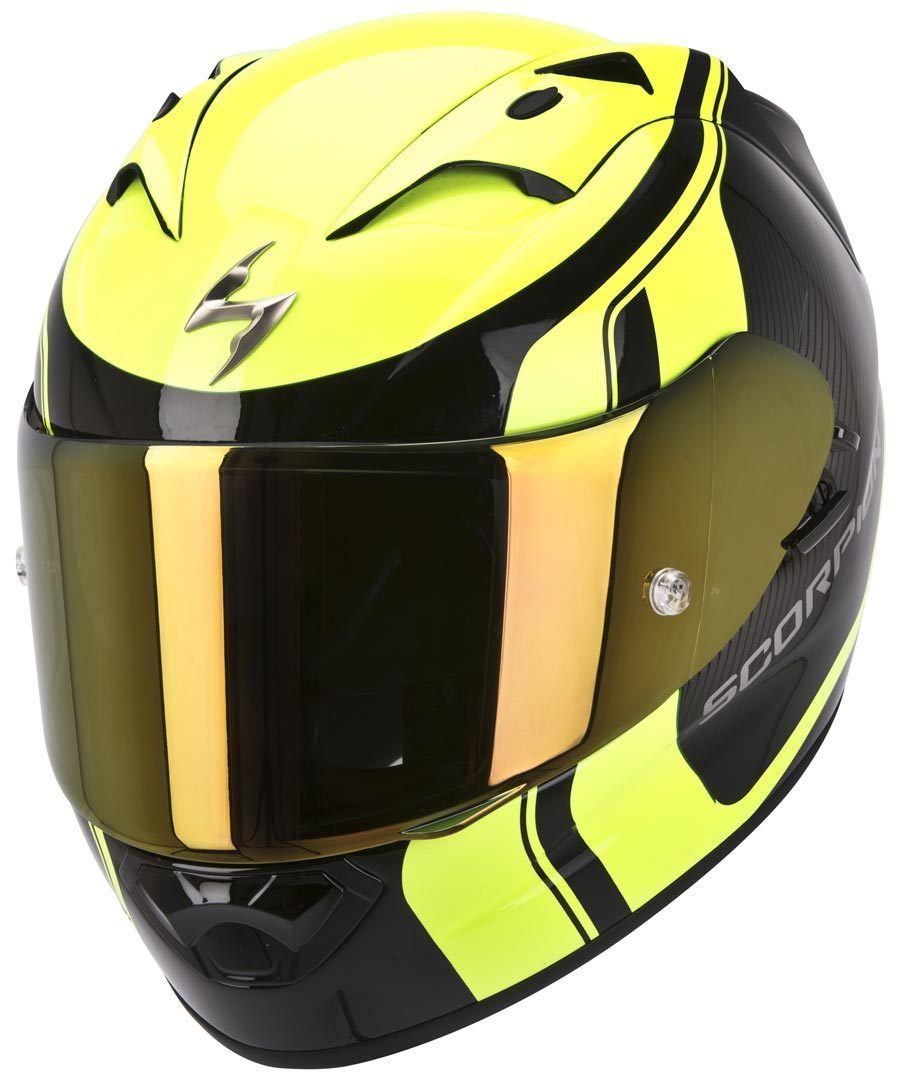 Scorpion Exo 1200 Air Stream Casque Noir Jaune S