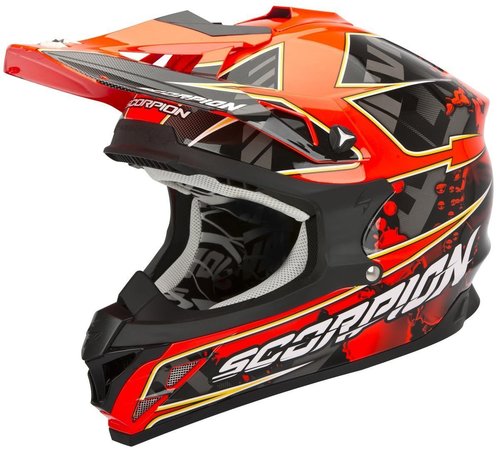Scorpion Vx 15 Evo Air Magma Cross Helm Zwart Rood Xs scorpion kopen in de aanbieding Scorpion Vx 15 Evo Air Magma Cross Helm Zwart Rood Xs scorpion kopen in de aanbieding