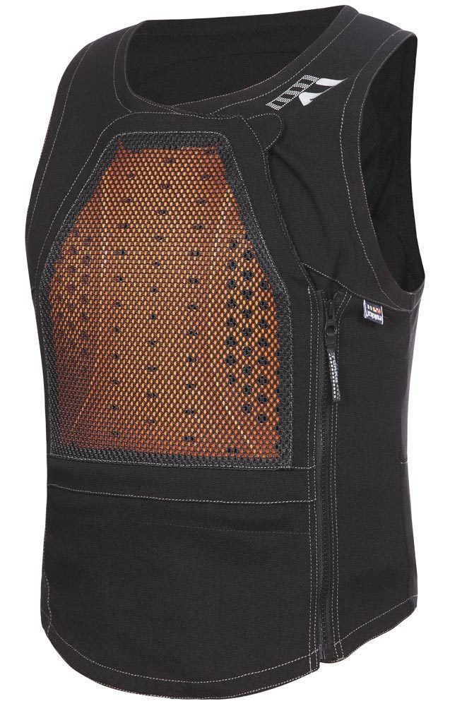 Rukka Kastor Gilet de protection Noir Orange S