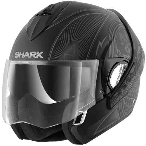 Shark Evoline Series 3 Mezkal Helm Zwart Grijs shark kopen in de aanbieding Shark Evoline Series 3 Mezkal Helm Zwart Grijs shark kopen in de aanbieding