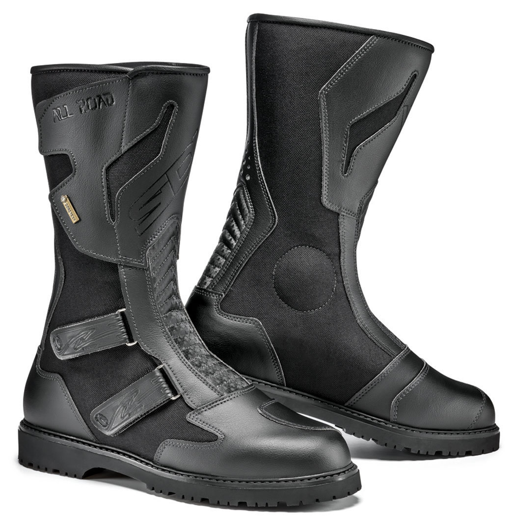 Sidi All Road Gore Tour Bottes de moto Noir 37