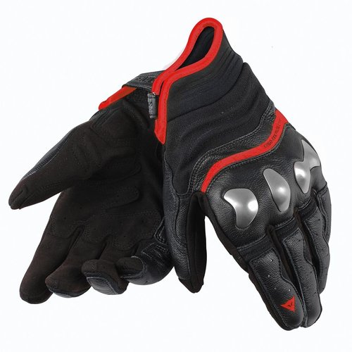 Dainese X Run Motorfiets Handschoenen Zwart Rood 2Xl dainese kopen in de aanbieding
