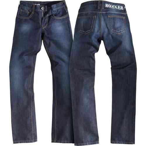 Rokker Revolution Lady Jeans Blauw 26 rokker kopen in de aanbieding