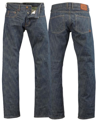 Rokker Bonneville Special Raw Jeans Broek Blauw 32 rokker kopen in de aanbieding