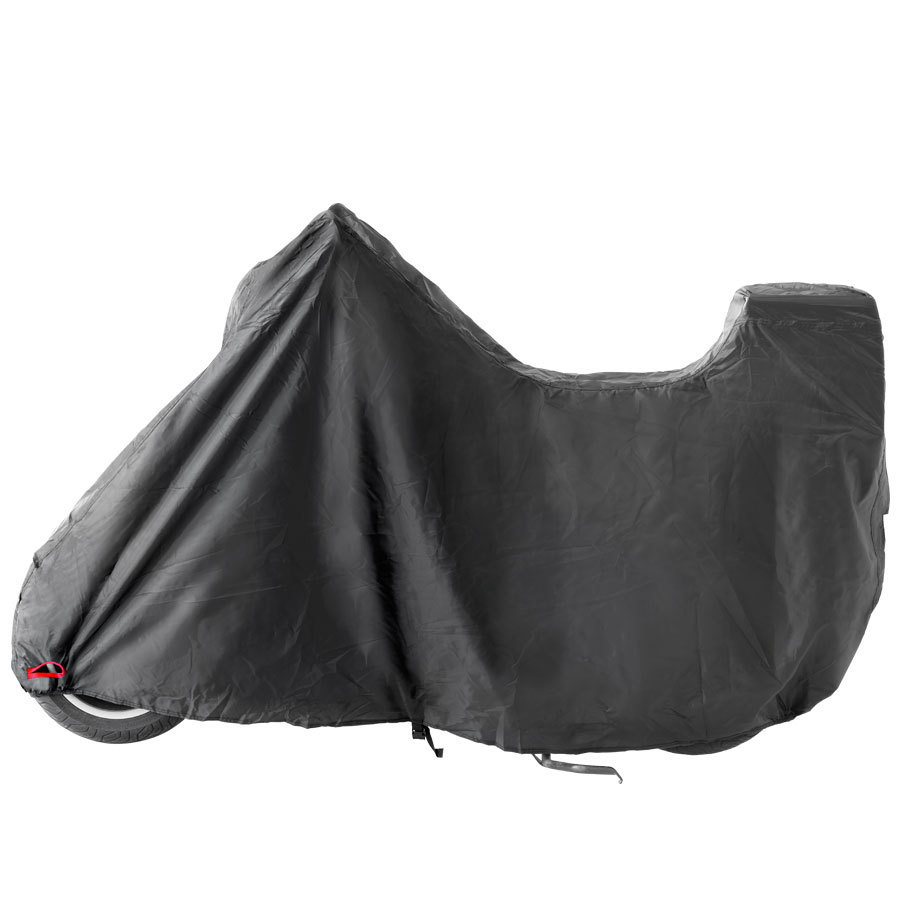 Büse Couverture de Scooter avec top case noir gaufré Noir