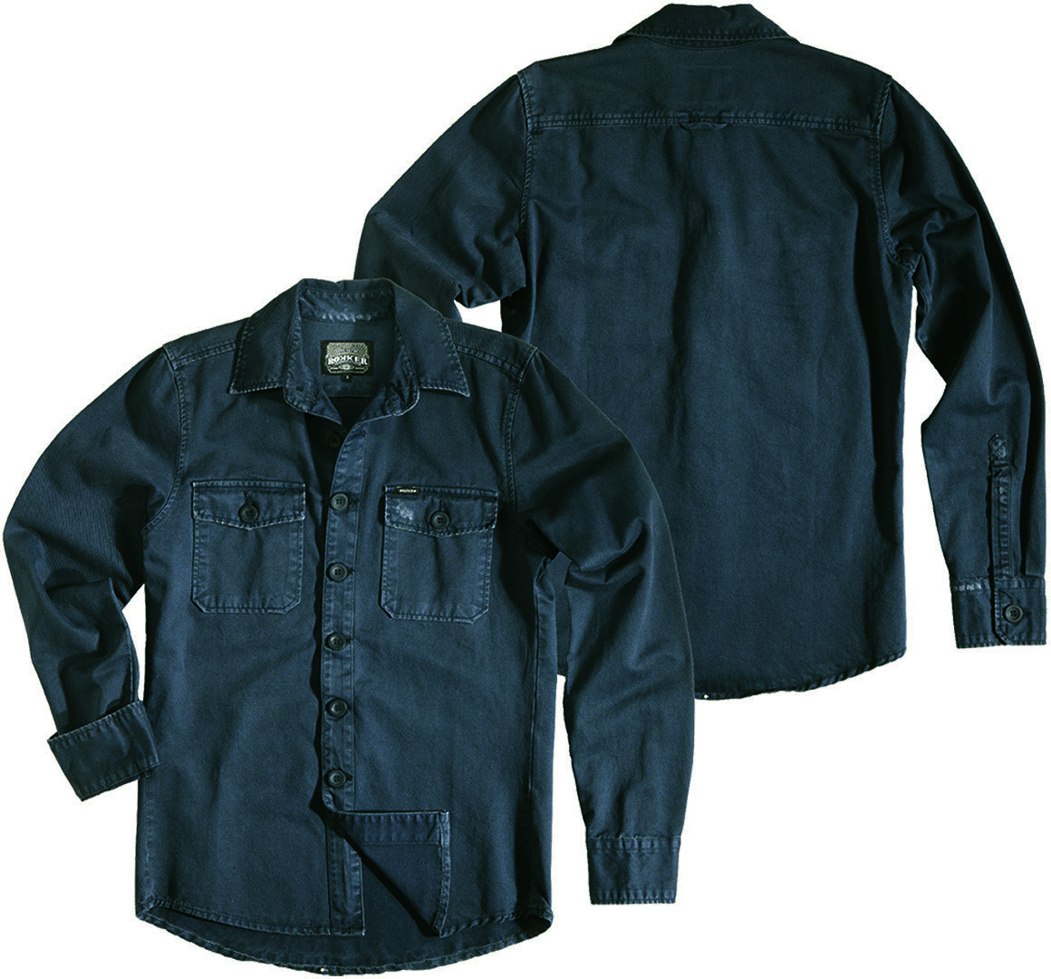 Rokker Worker Chemise Bleu S