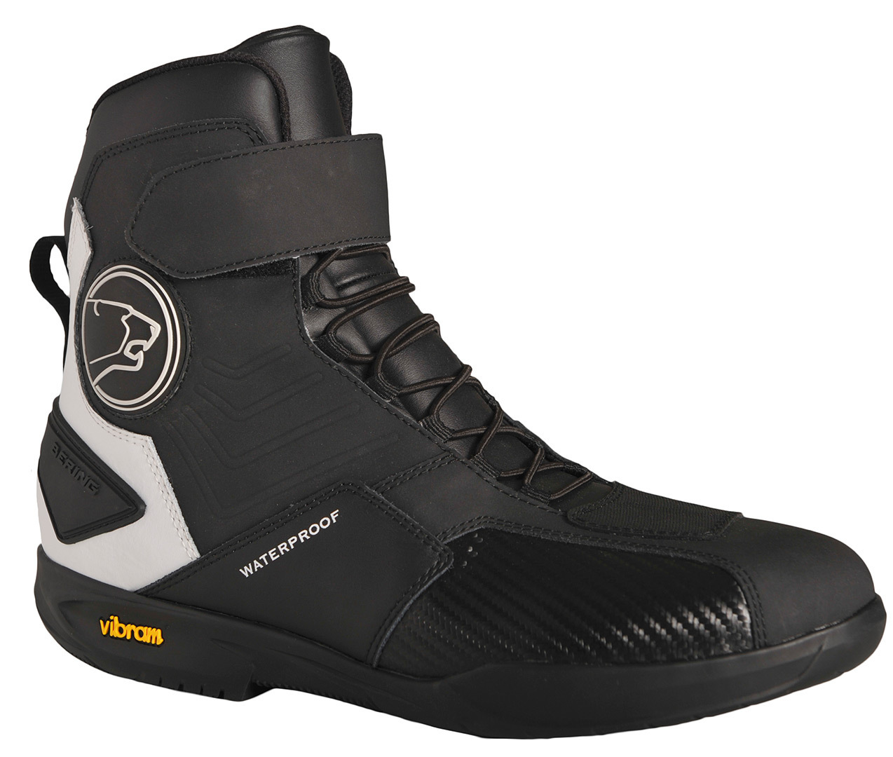 Bering Orca Bottes de moto Noir Blanc 40