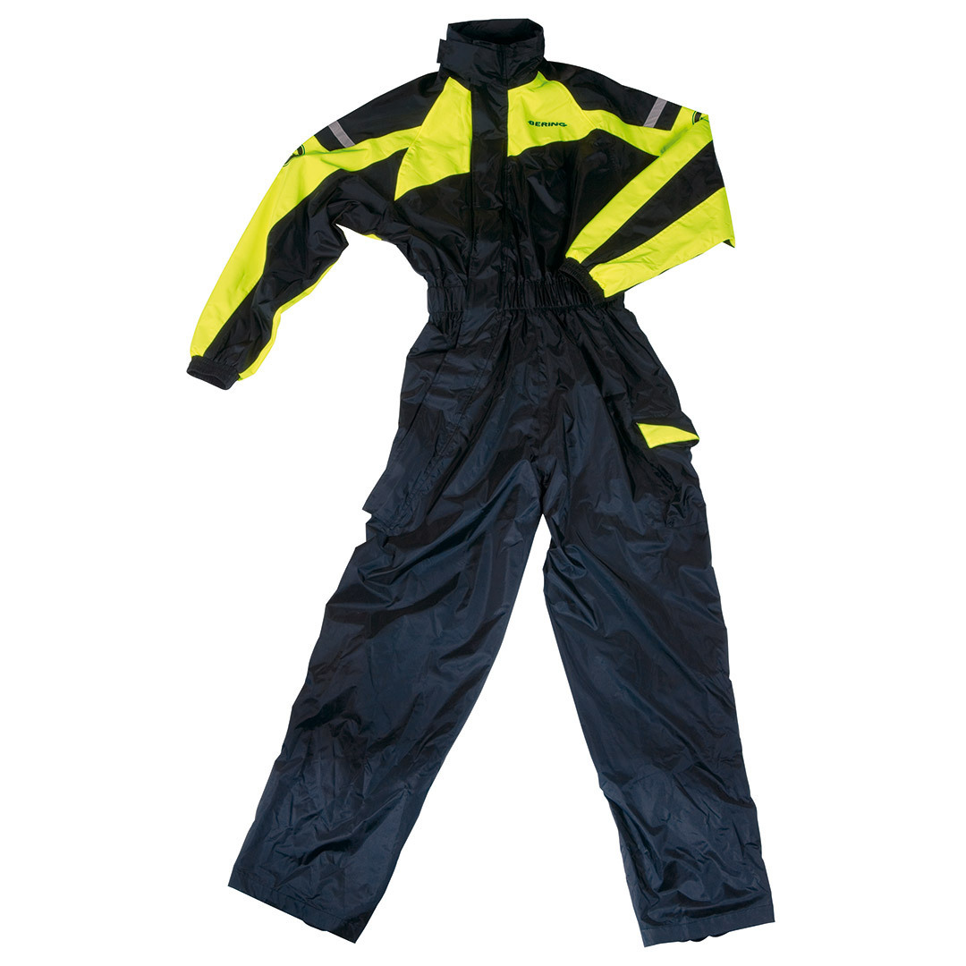 Bering Iwaki Neon Ensemble de pluie Noir Jaune XS