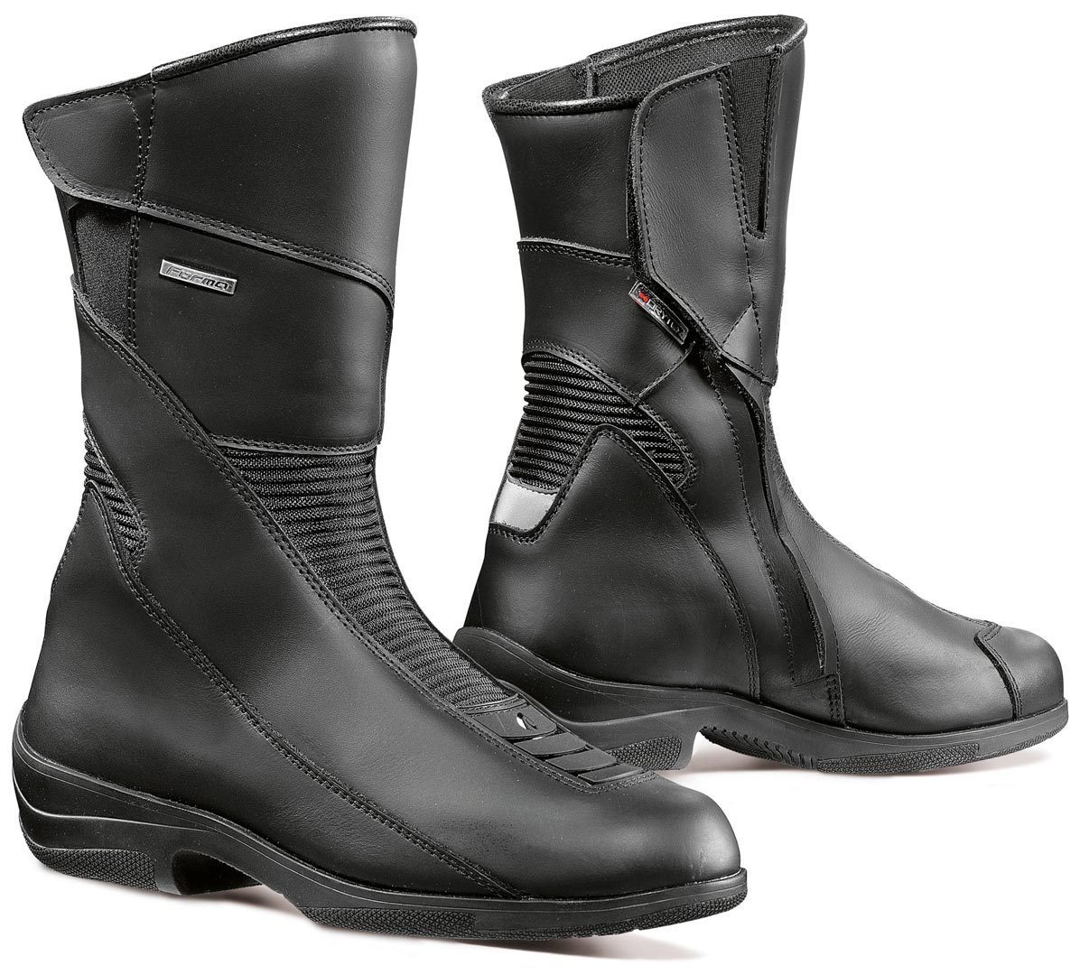 Forma Simo Bottes de moto de dames imperméable à l’eau Noir 36