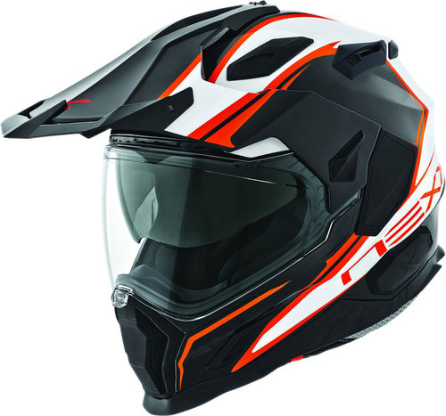 Nexx Xd1 Voyager Helm Wit Oranje nexx kopen in de aanbieding