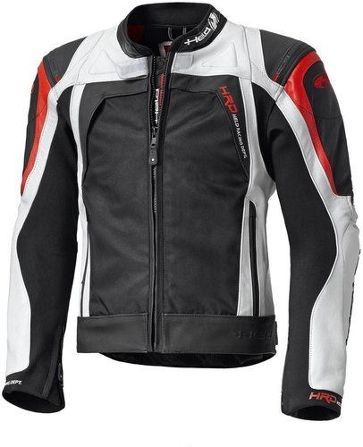 Held Hashiro Motorfiets Ledertextiel Jas Zwart Wit Rood 48 held kopen in de aanbieding