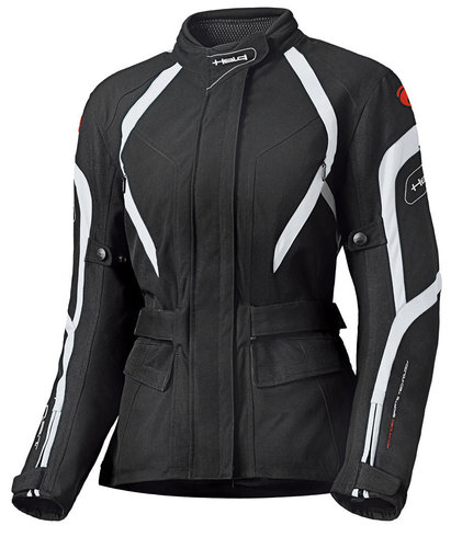 Held Shane Dames Textiel Jas Zwart Wit Xl held kopen in de aanbieding