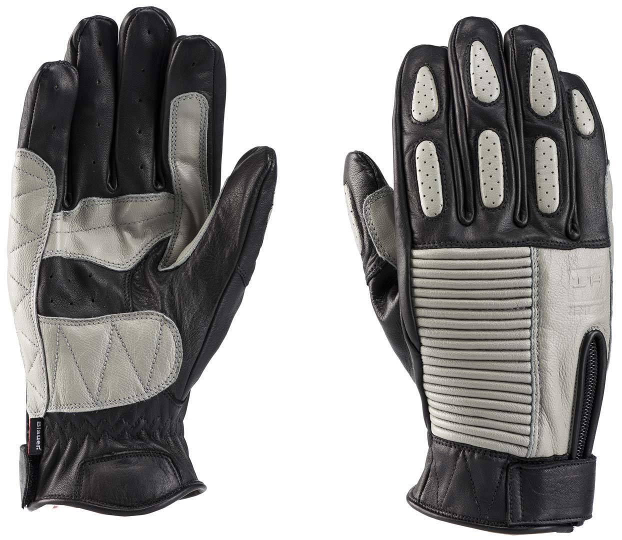 Image of Blauer Banner Gants de moto Noir Gris 2XL