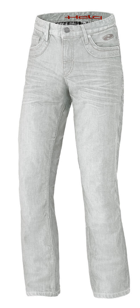 Held Hoover Stretch Pantalon Jeans moto Gris 36