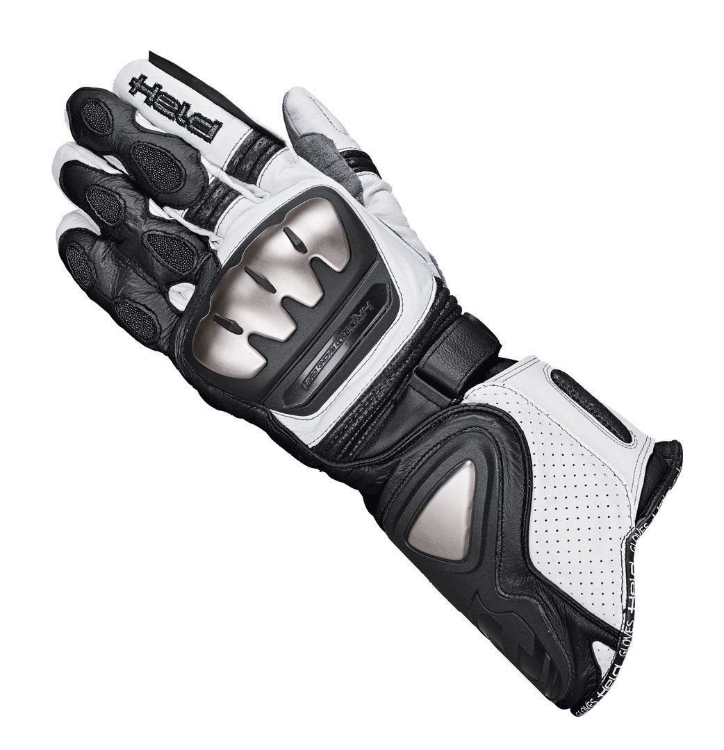 Held Titan Evo Gants de moto Noir Blanc S L