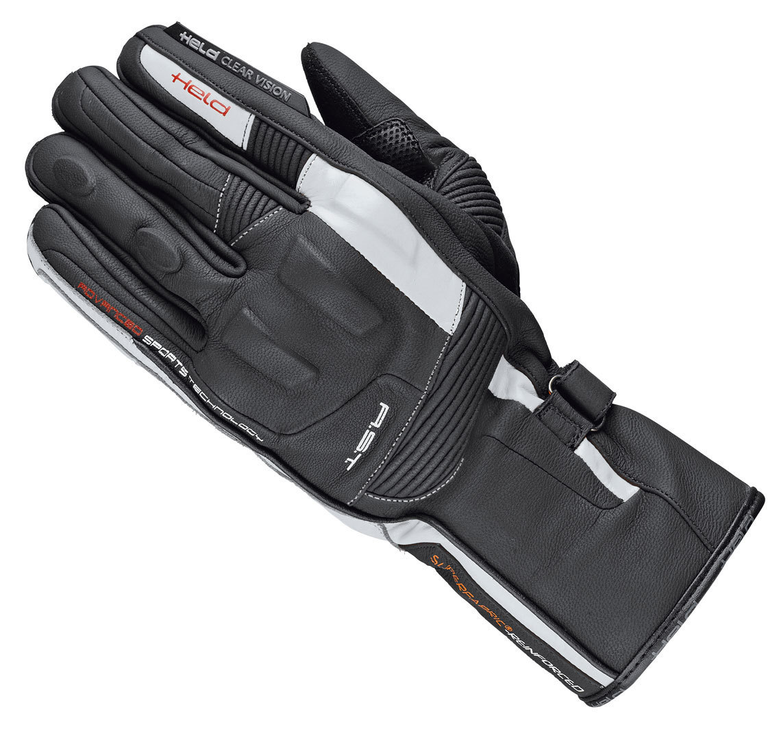 Held Secret-Pro Gants Noir Blanc M