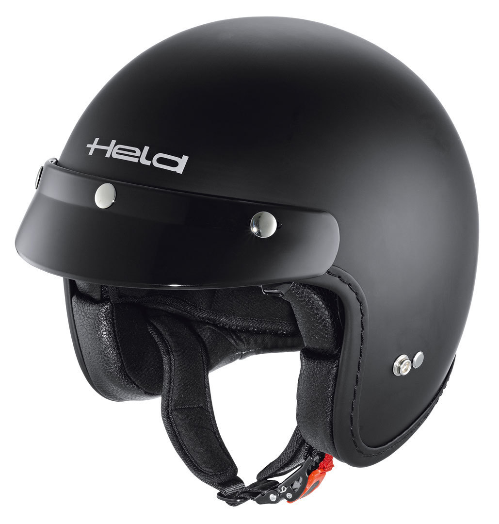 Held Black Bob Jet casque uni Noir XS