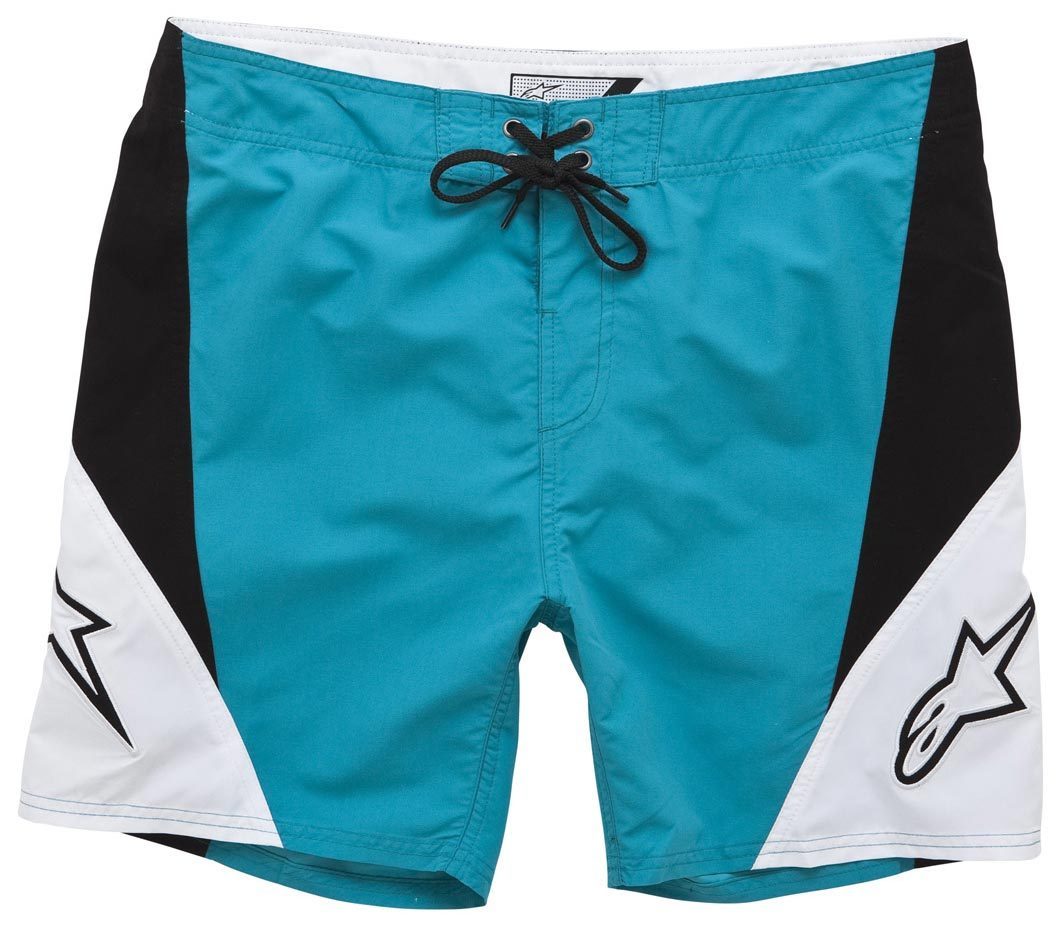Alpinestars Arrival Trunks Board Shorts Noir Blanc Bleu 28