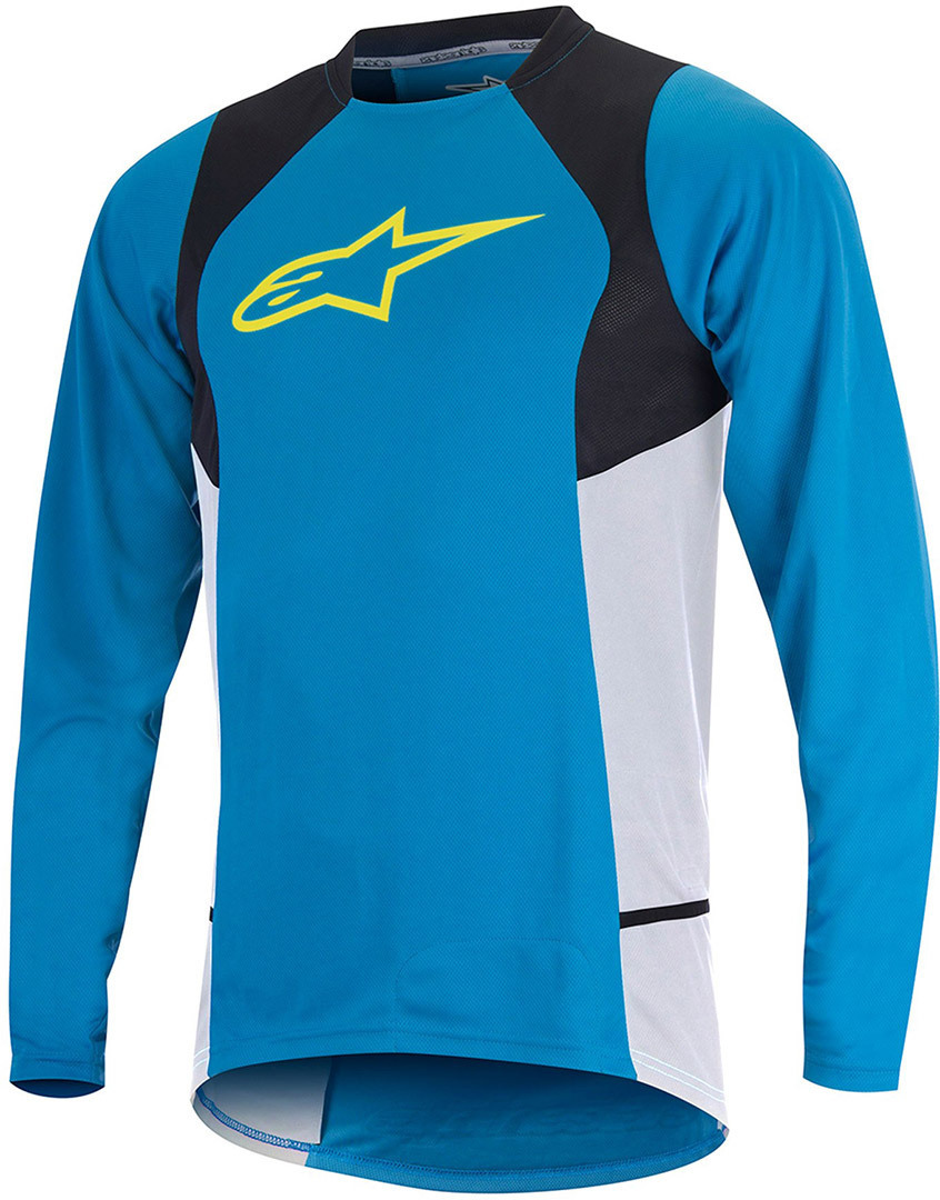 Alpinestars Drop 2 Chemise à manches longues Bleu Jaune S