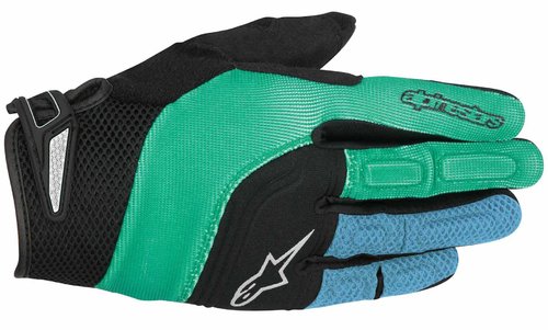 Alpinestars Velocity Fiets Handschoenen Groen Blauw Xl alpinestars kopen in de aanbieding