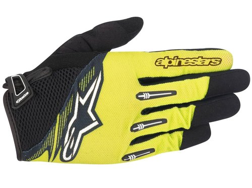 Alpinestars Flow Fiets Handschoenen Zwart Geel Xl alpinestars kopen in de aanbieding
