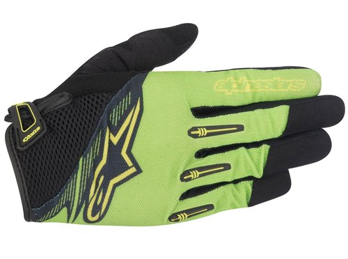 Alpinestars Flow Fiets Handschoenen Zwart Groen Xl alpinestars kopen in de aanbieding