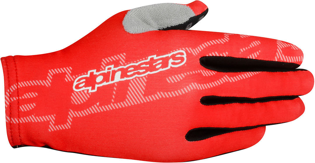 Alpinestars F-Lite Gants de vélo Blanc Rouge L