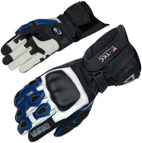 Orina Force Motorfiets Handschoenen Zwart Wit Blauw Xl orina kopen in de aanbieding