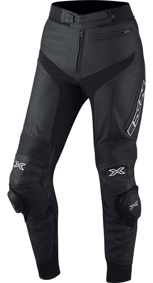 IXS Rouven Pantalon en cuir Noir 38
