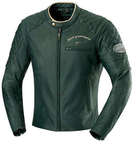 Ixs Eliott Leren Jas Groen 52 ixs kopen in de aanbieding