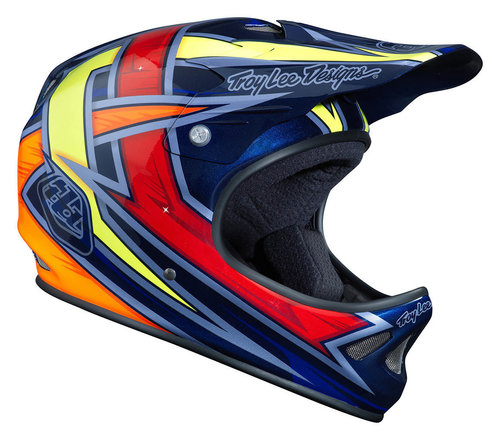 Troy Lee Designs D2 Proven Composite Blauw M troy lee designs kopen in de aanbieding