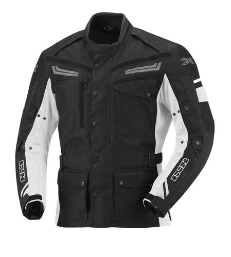 Ixs Evans Textiel Jas Zwart Wit ixs kopen in de aanbieding Ixs Evans Textiel Jas Zwart Wit ixs kopen in de aanbieding