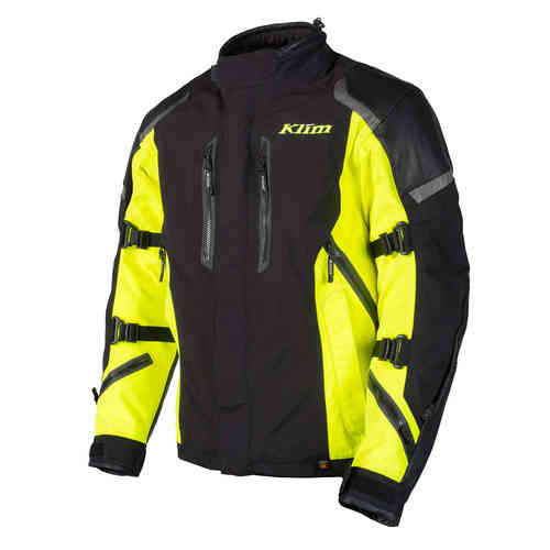 Klim Apex Chaqueta de la motocicleta Negro Amarillo S