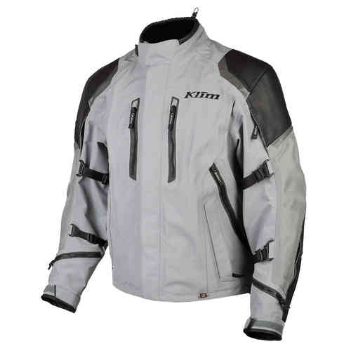 Klim Apex Chaqueta de la motocicleta Negro Gris S