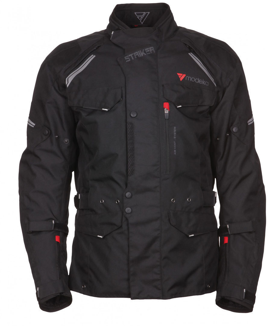 Modeka Striker Veste textile Noir 4XL
