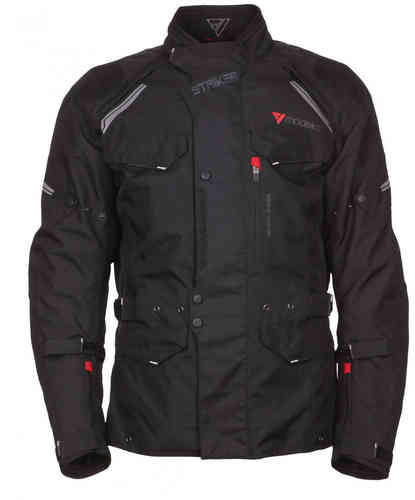 Modeka Striker Textiel Jas Zwart modeka kopen in de aanbieding Modeka Striker Textiel Jas Zwart modeka kopen in de aanbieding