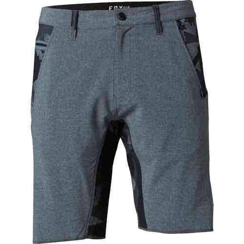 FOX Hydroyoked Pantalones cortos Negro Gris 28